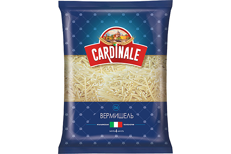 

«Cardinale», макаронные изделия «Вермишель», 400 г