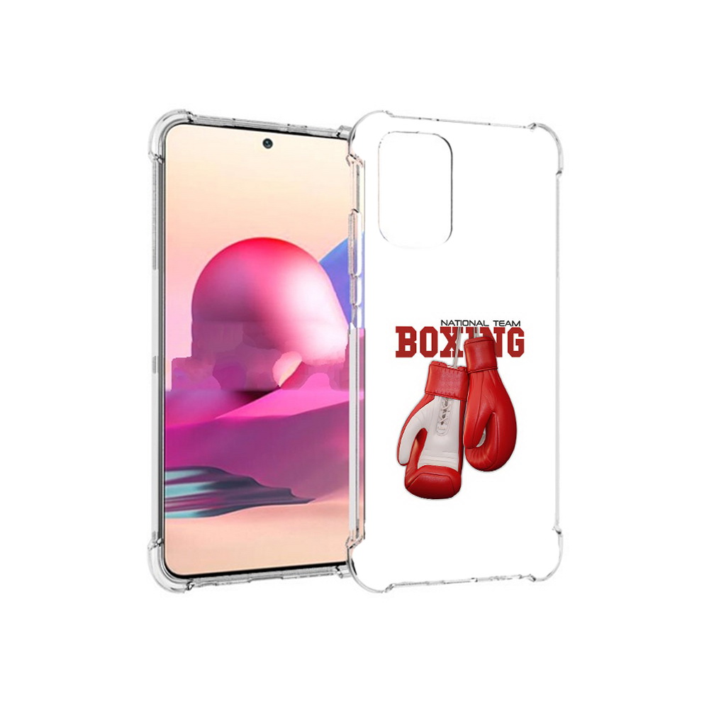 фото Чехол mypads tocco для xiaomi redmi note 10s боксерские перчатки (pt158704.257.244)
