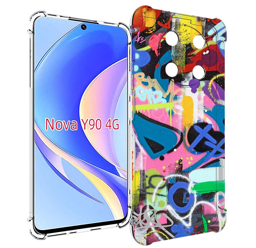

Чехол MyPads абстракция-графити для Huawei Nova Y90 (CTR-LX1) / Enjoy 50 Pro, Tocco