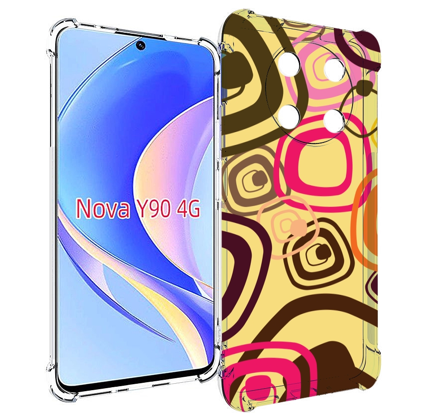 

Чехол MyPads абстракция-на-желтом-фоне для Huawei Nova Y90 (CTR-LX1) / Enjoy 50 Pro, Tocco