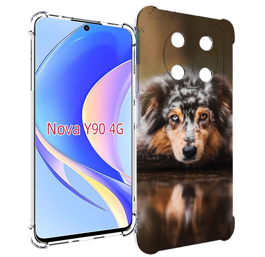 

Чехол MyPads австралииская овчарка для Huawei Nova Y90 (CTR-LX1) / Enjoy 50 Pro, Tocco