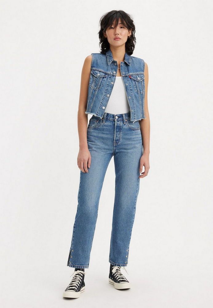 

Джинсы женские Levi's LE221N054 голубые 26/26, Голубой, LE221N054