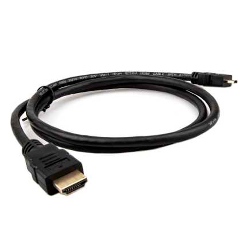 

Кабель VCOM HDMI - Micro HDMI вилка-вилка 1м (TCG206-1M) черный