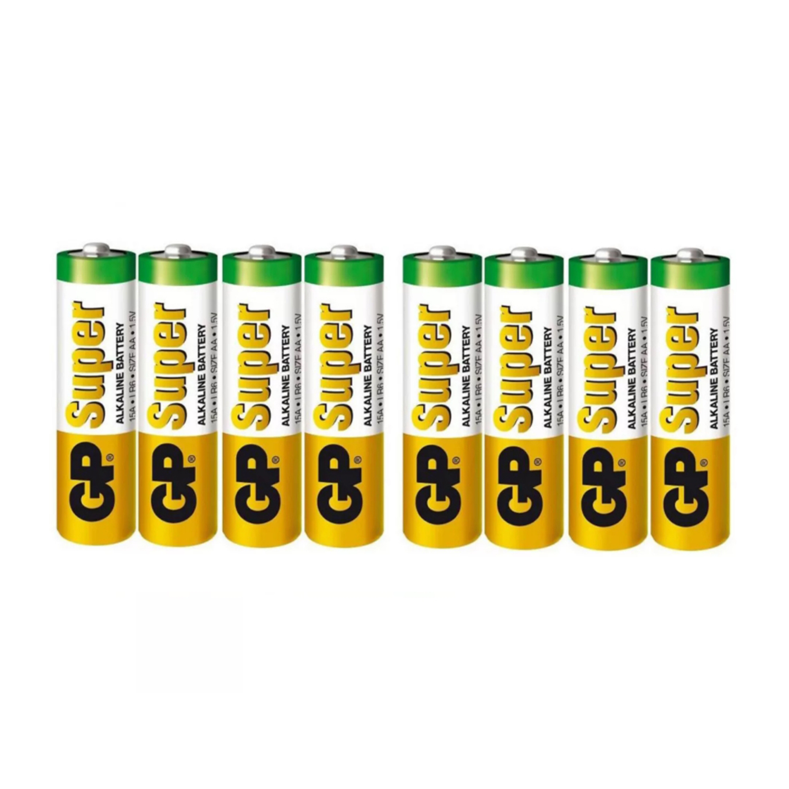 

Набор из 8 алколиновых батареек АА GP Super
