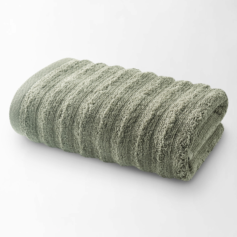 

Полотенце Волна Ecotex, 70x140, серый, Волна