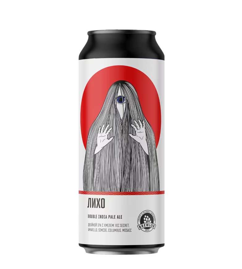 

Пиво Brewlok Likho светлое 0,5 л ж/б
