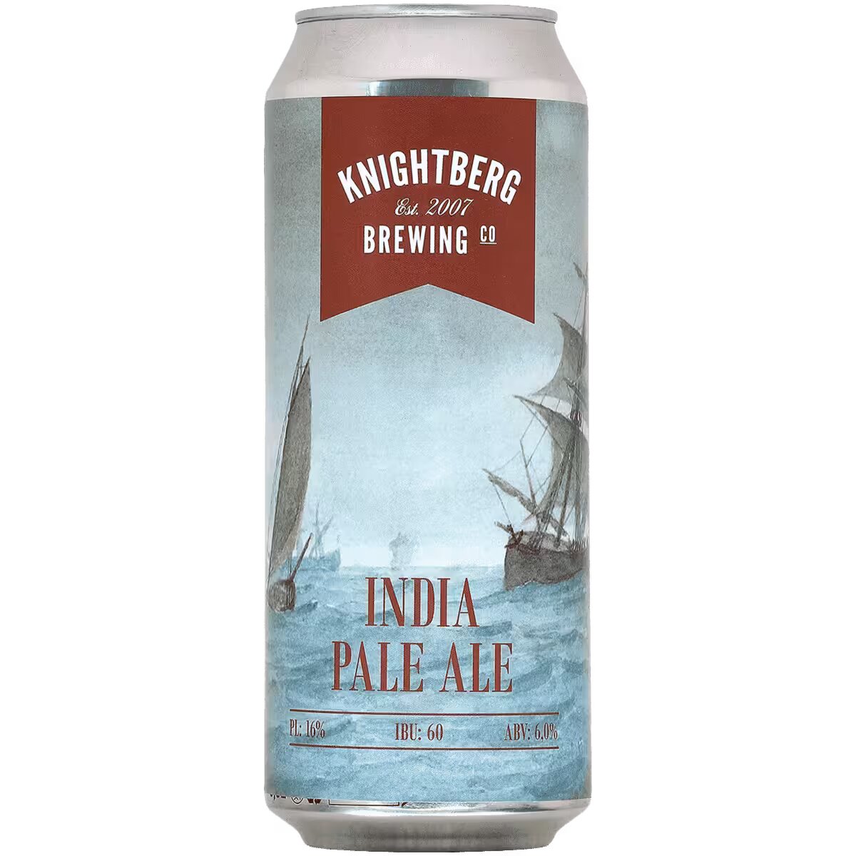 

Пиво Knightberg India Pale Ale светлое 0,5 л ж/б