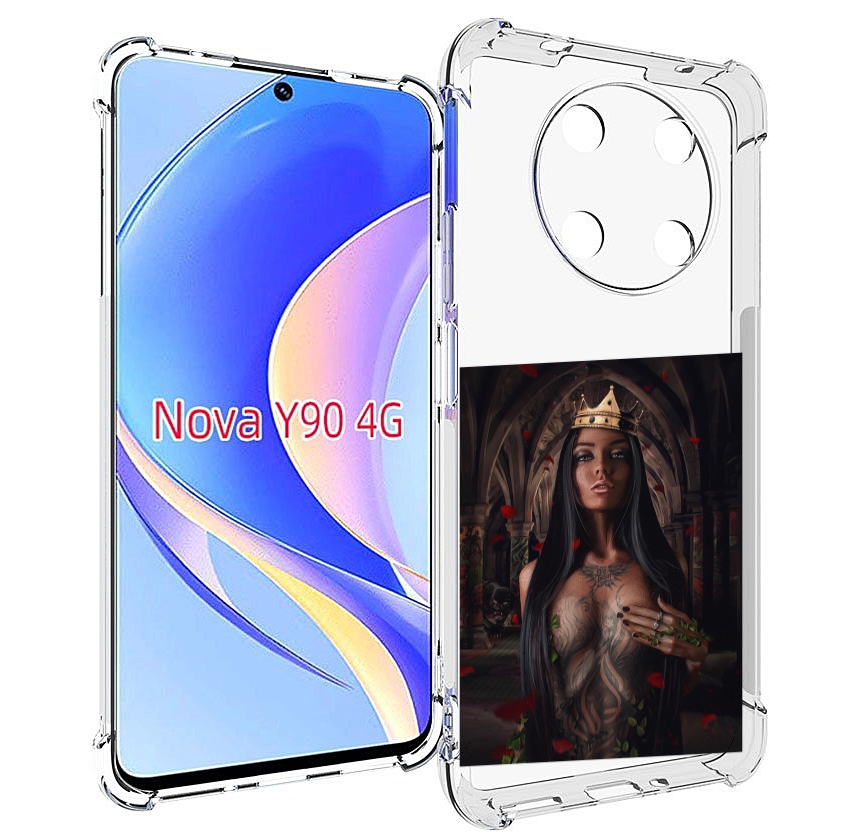 

Чехол MyPads багровый-пик для Huawei Nova Y90 (CTR-LX1) / Enjoy 50 Pro, Tocco