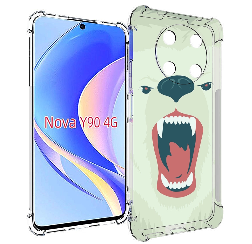 

Чехол MyPads белый-медведь для Huawei Nova Y90 (CTR-LX1) / Enjoy 50 Pro, Tocco