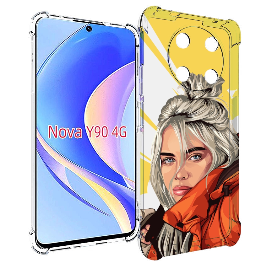 

Чехол MyPads билли-айлиш-в-куртке для Huawei Nova Y90 (CTR-LX1) / Enjoy 50 Pro, Tocco