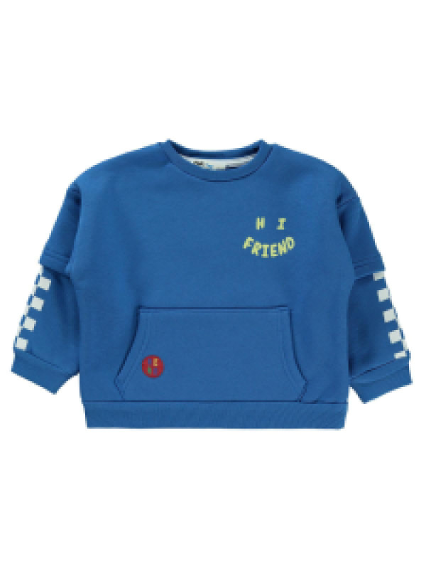 

Свитшот Civil 192077055K21-1, 4-5 лет, синий (доставка из-за рубежа), 192077055K21