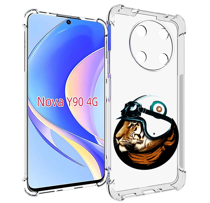 

Чехол MyPads Тигр в шлеме для Huawei Nova Y90 (CTR-LX1) / Enjoy 50 Pro, Tocco