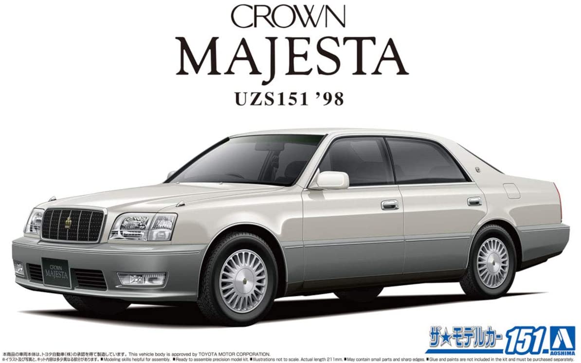 

Сборная модель Aoshima 1/24 Toyota Crown Majesta C-Type '98 06219