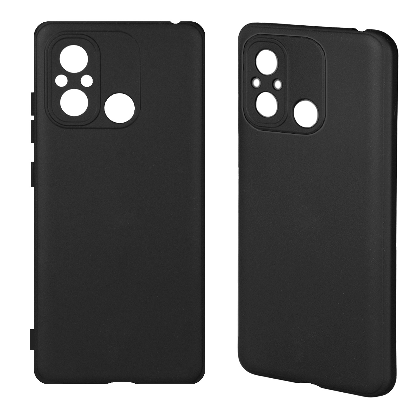 

Чехол для Xiaomi Redmi 12C 4G TPU матовый черный (IS798480)