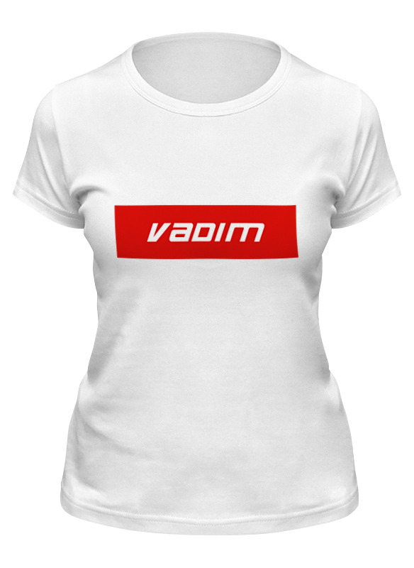

Футболка женская Printio Vadim белая XL, Белый, Vadim