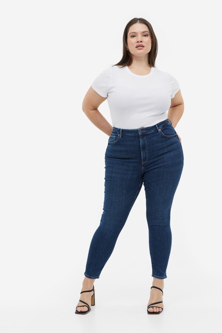 

Джинсы женские H&M 1012461010 синие 54 IT (доставка из-за рубежа), Синий, 1012461010