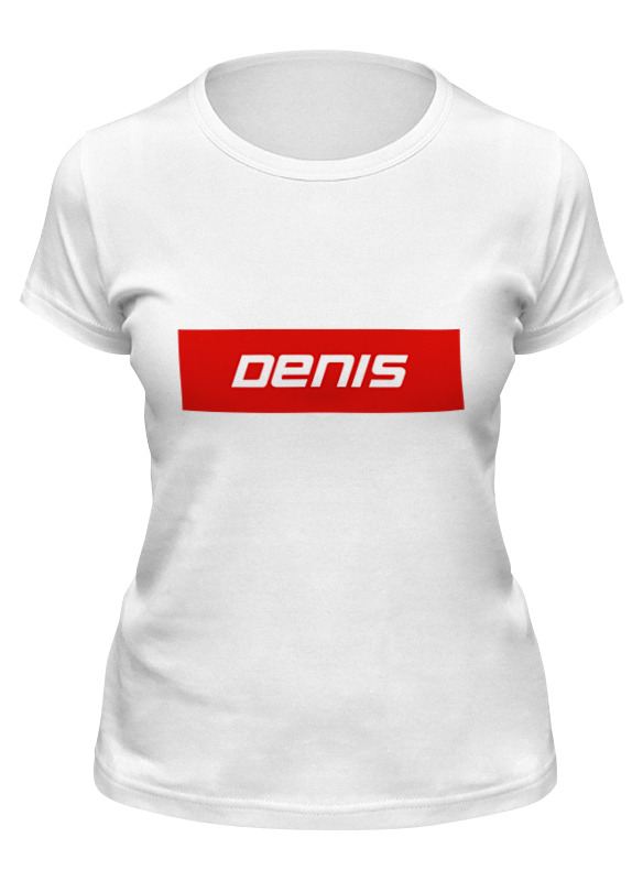 

Футболка женская Printio Denis белая XL, Белый, Denis