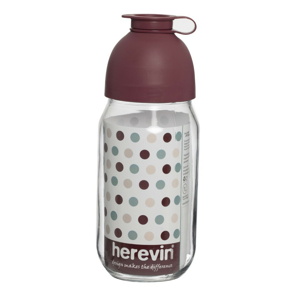 

Емкость для продуктов Herevin 1 л в ассортименте, Прозрачный