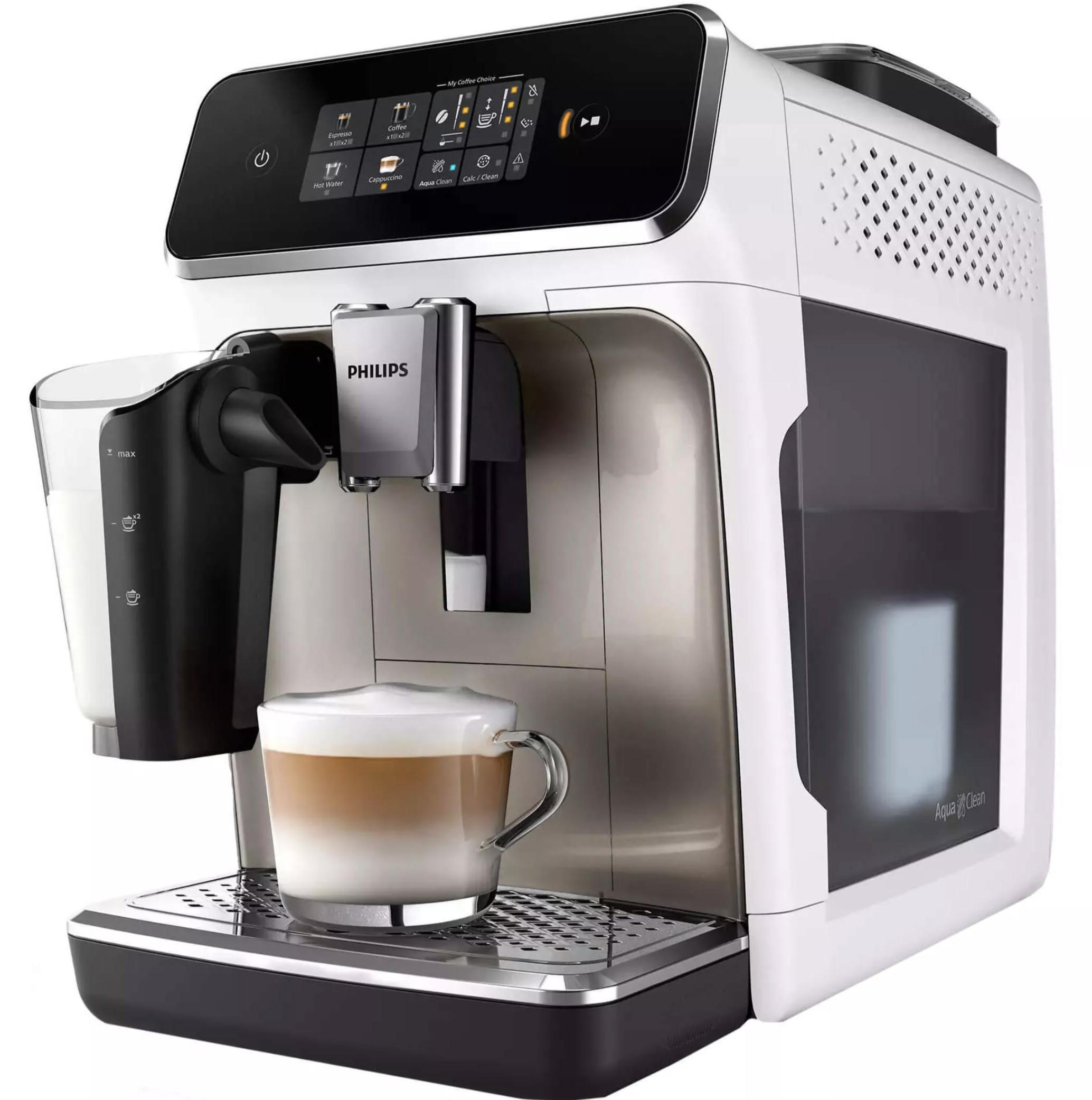 Кофемашина автоматическая Philips EP2333/40 белый кофемашина автоматическая smeg bcc02whmeu матовый белый