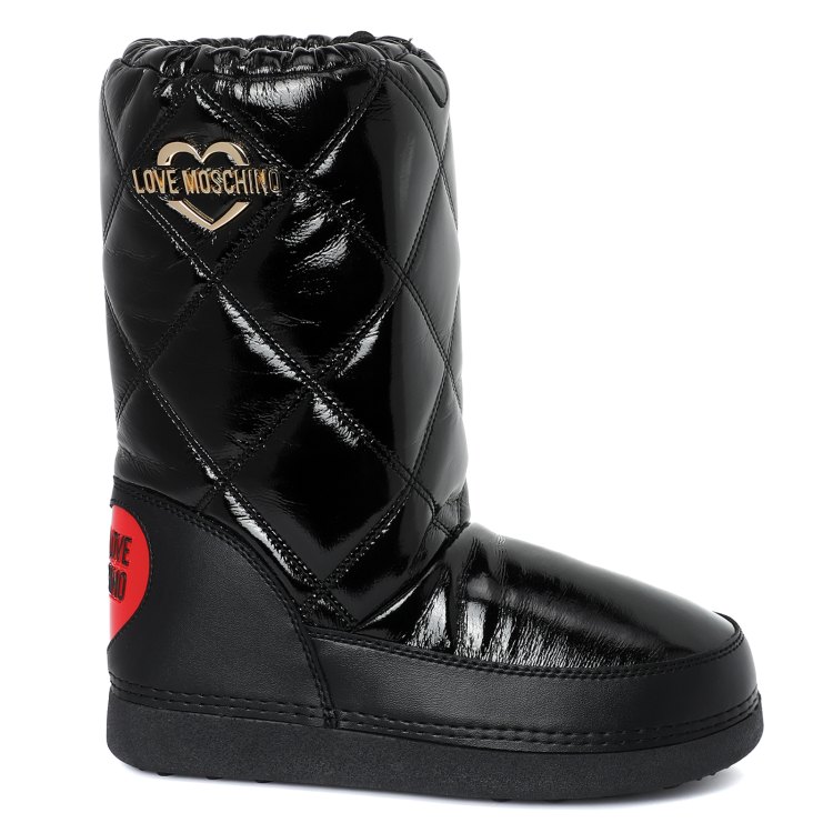 

Полусапоги женские Love Moschino JA24392G черные 37-38 EU, JA24392G