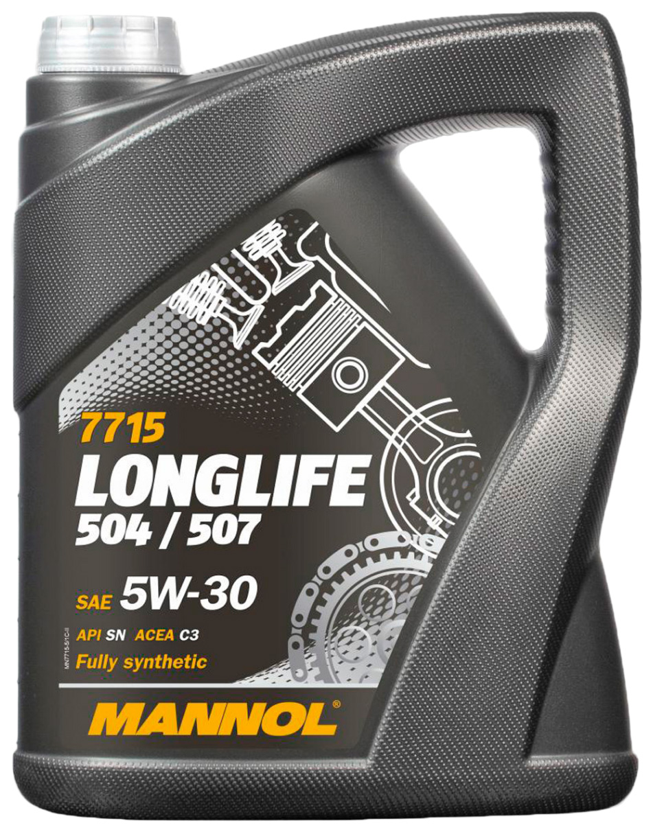 

Моторное масло Mannol синтетическое LEGEND 504/507 0W30 5л