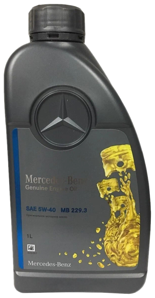 фото Моторное масло синтетическое mercedes-benz a0009892007 11faer mb 229.3, 5w40, 1 литр. фукс ойл