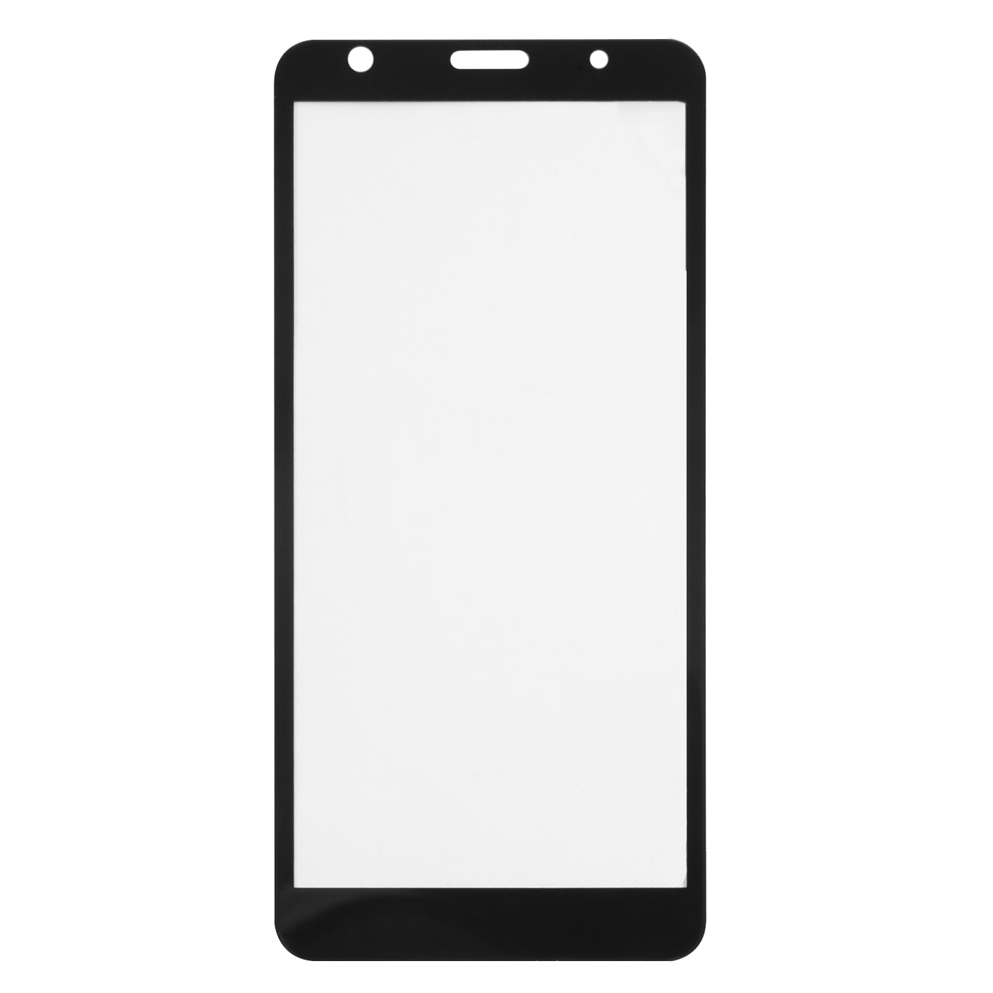 

Защитное стекло на ZTE Blade L210 черная рамка