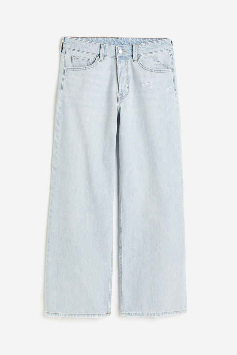 

Джинсы женские H&M 1199190 голубые 40 EU, Голубой, 1199190