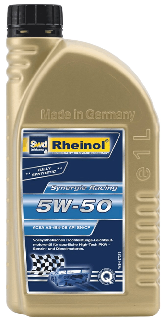 Моторное масло SWD Rheinol синтетическое SYNERGIE RACING 5W50 1л