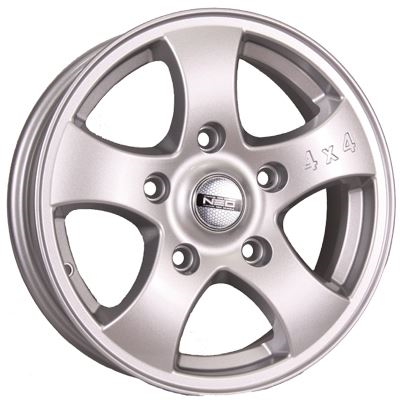 

Колесный диск Tech-line Neo 541 (S) 6.5xR15 ET40 5*139.7 D98, Серебристый