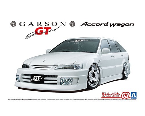 

Сборная модель Aoshima 1/24 Honda Accord Wagon Garson Geraid GT CF6 05797