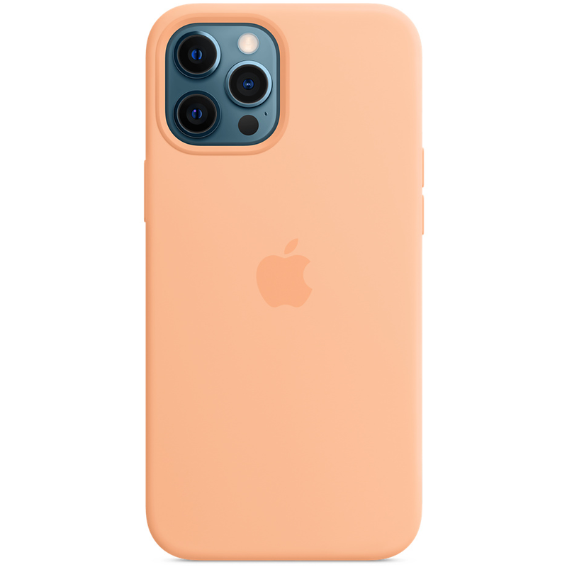 

Клип-кейс Apple Silicone Case with MagSafe для iPhone 12 Pro Max Светло-абрикосовый
