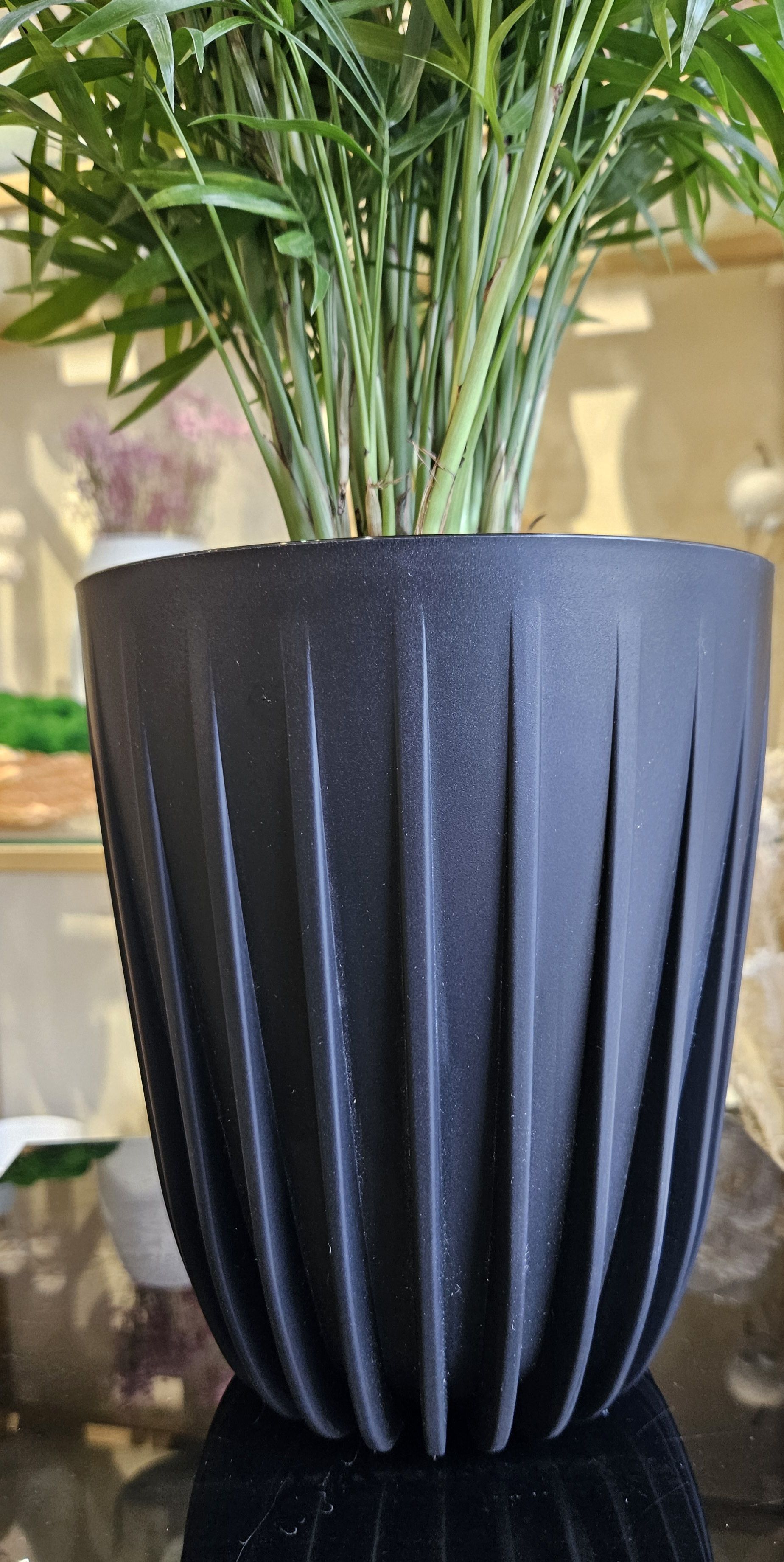 Цветочный горшок ArAs Flowers Сигма 981 4,5 л черный 1 шт.