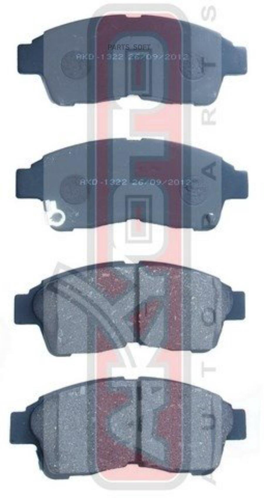 

Тормозные колодки Akyoto AKD1322