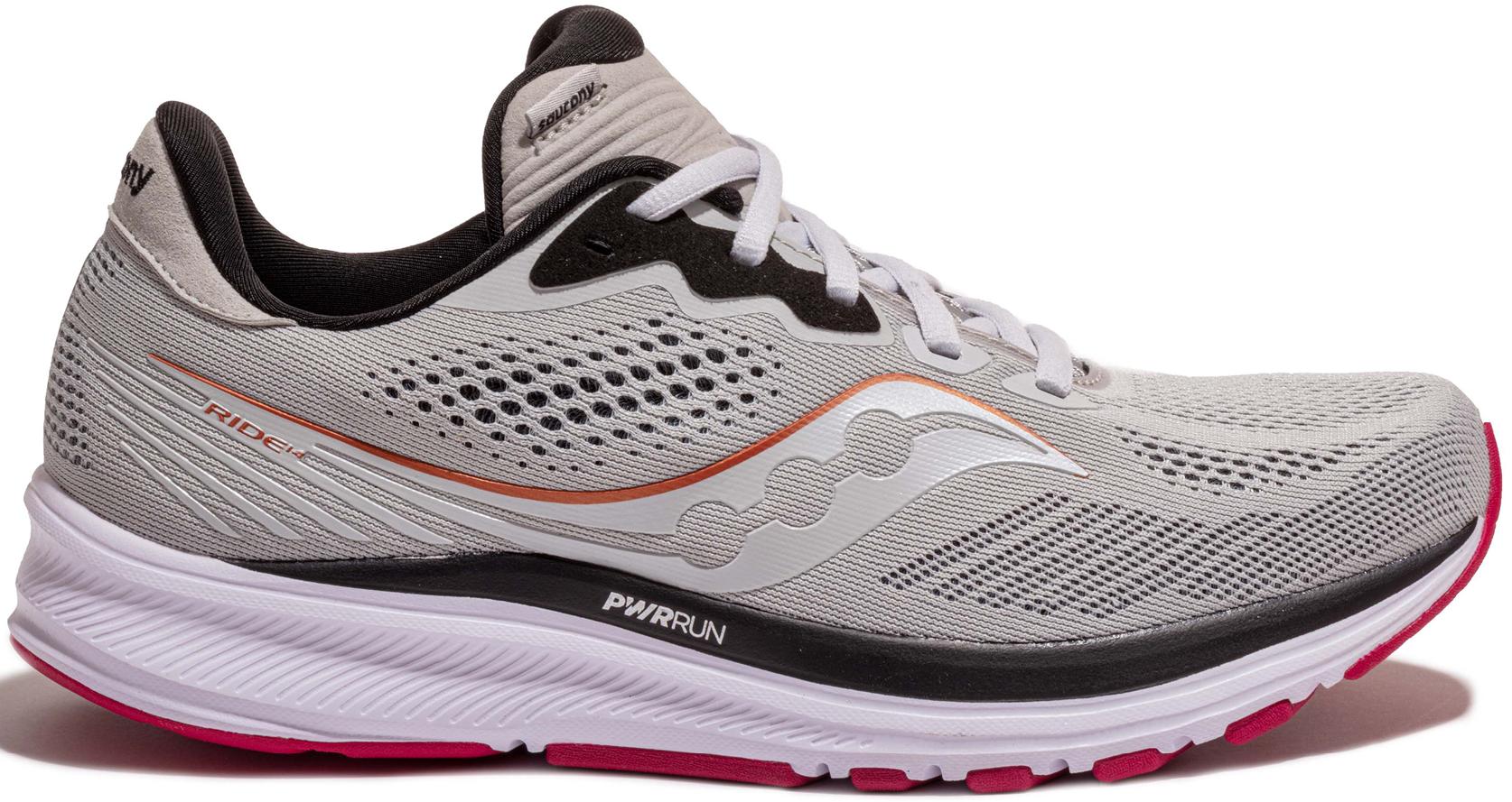 фото Кроссовки женские saucony ride 14 серые 6.5 us