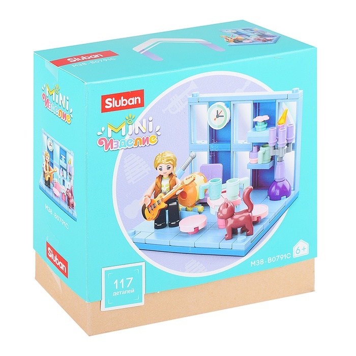 

SLUBAN "Mini изделие", 117 деталей в коробке