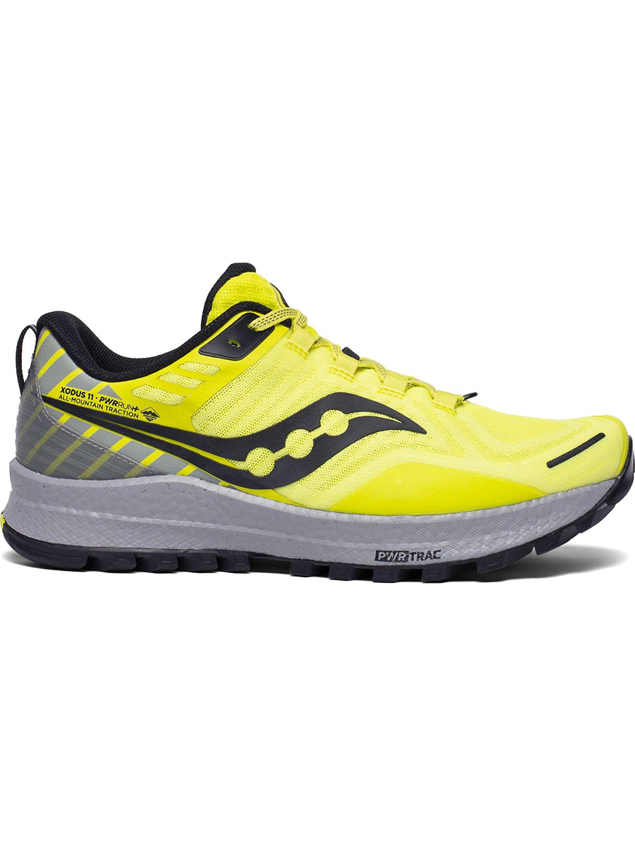 фото Кроссовки мужские saucony xodus 11 желтые 9 us