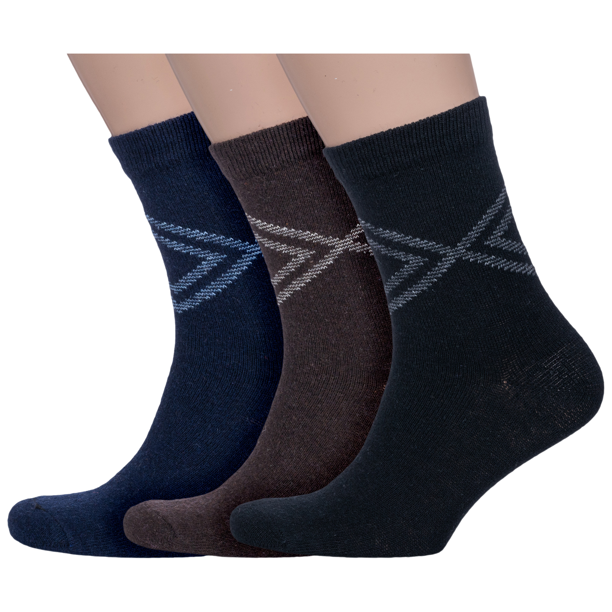 Комплект носков мужских Hobby Line 3-6289 разноцветных 39-43