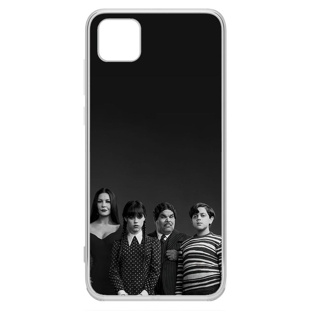 

Чехол-накладка Krutoff Clear Case Уэнсдей Аддамс - Семейка Аддамс для Honor 9S