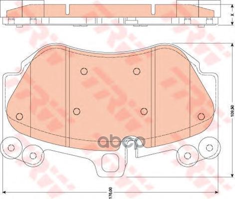 

Колодки PORSCHE CAYENNE (955) 3.6 [2007-2010],