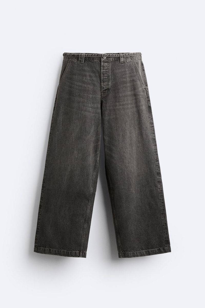 

Джинсы мужские ZARA 043654018 серые 42 EU, Серый, 043654018