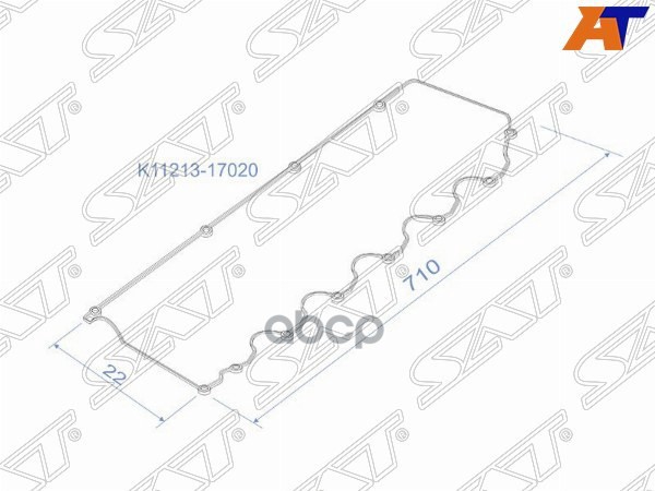 

Прокладка Клапанной Крышки Toyota Land Cruiser 1Hdft 95-98 Sat K11213-17020