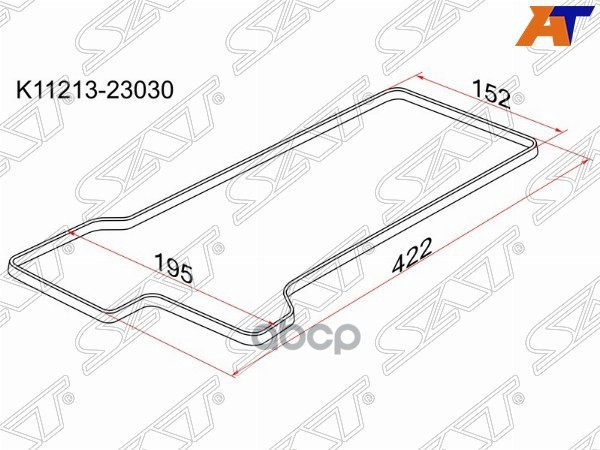 

Прокладка Клапанной Крышки Ty 2sz-Fe 02- Scp13/Scp90/Scp100 Sat арт. K11213-23030