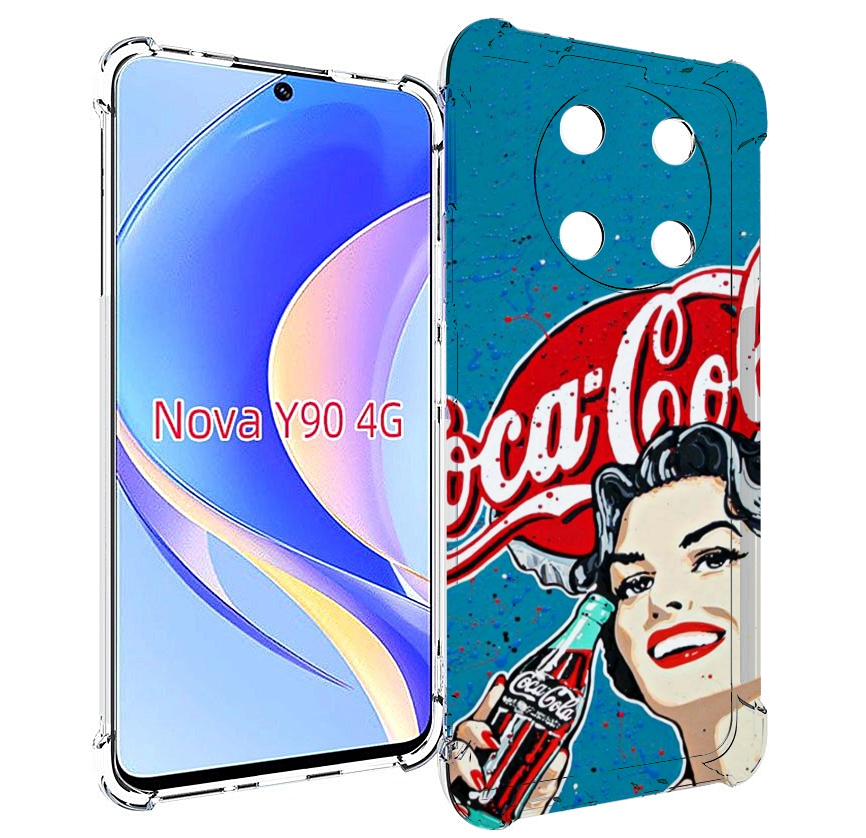 

Чехол MyPads вкусная кола картинка для Huawei Nova Y90 (CTR-LX1) / Enjoy 50 Pro, Tocco