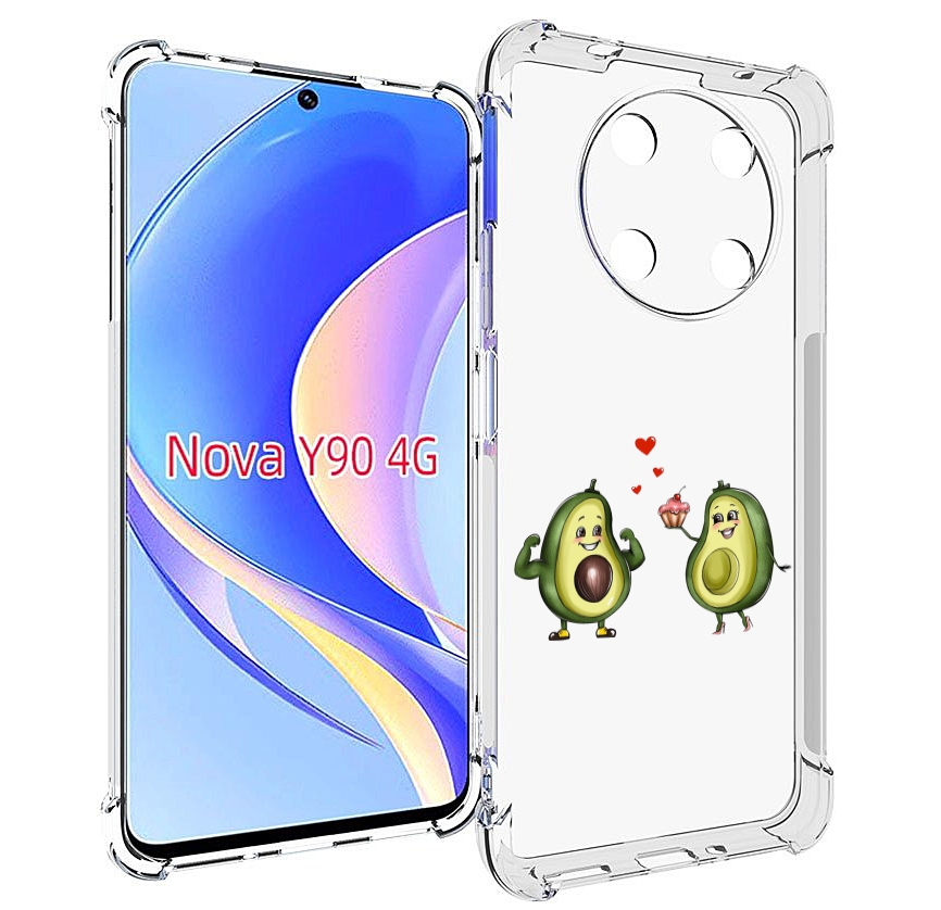 

Чехол MyPads влюбленные-авокадо для Huawei Nova Y90 (CTR-LX1) / Enjoy 50 Pro, Tocco