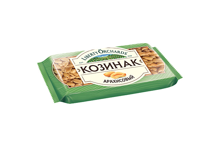 

«Liberty Orchards», козинак арахисовый, 150 г