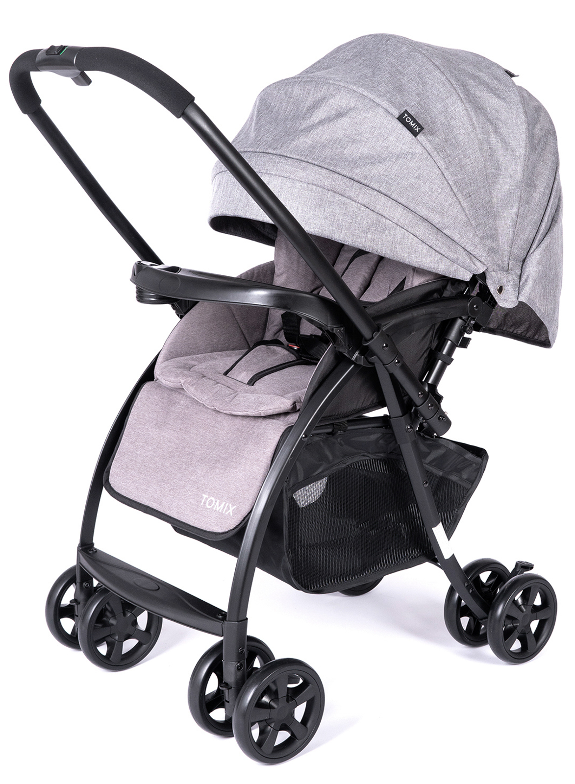 

Коляска прогулочная TOMIX Carry с перекидной ручкой HP-712ZG/Grey, Carry