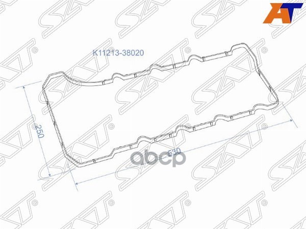 

Прокладка Клапанной Крышки Lexus Lx570 3urfe 07- Sat арт. K11213-38020