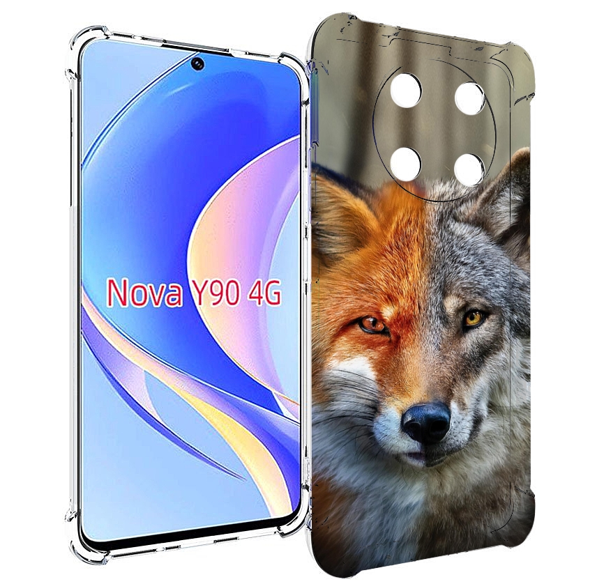 

Чехол MyPads волк-лиса для Huawei Nova Y90 (CTR-LX1) / Enjoy 50 Pro, Tocco