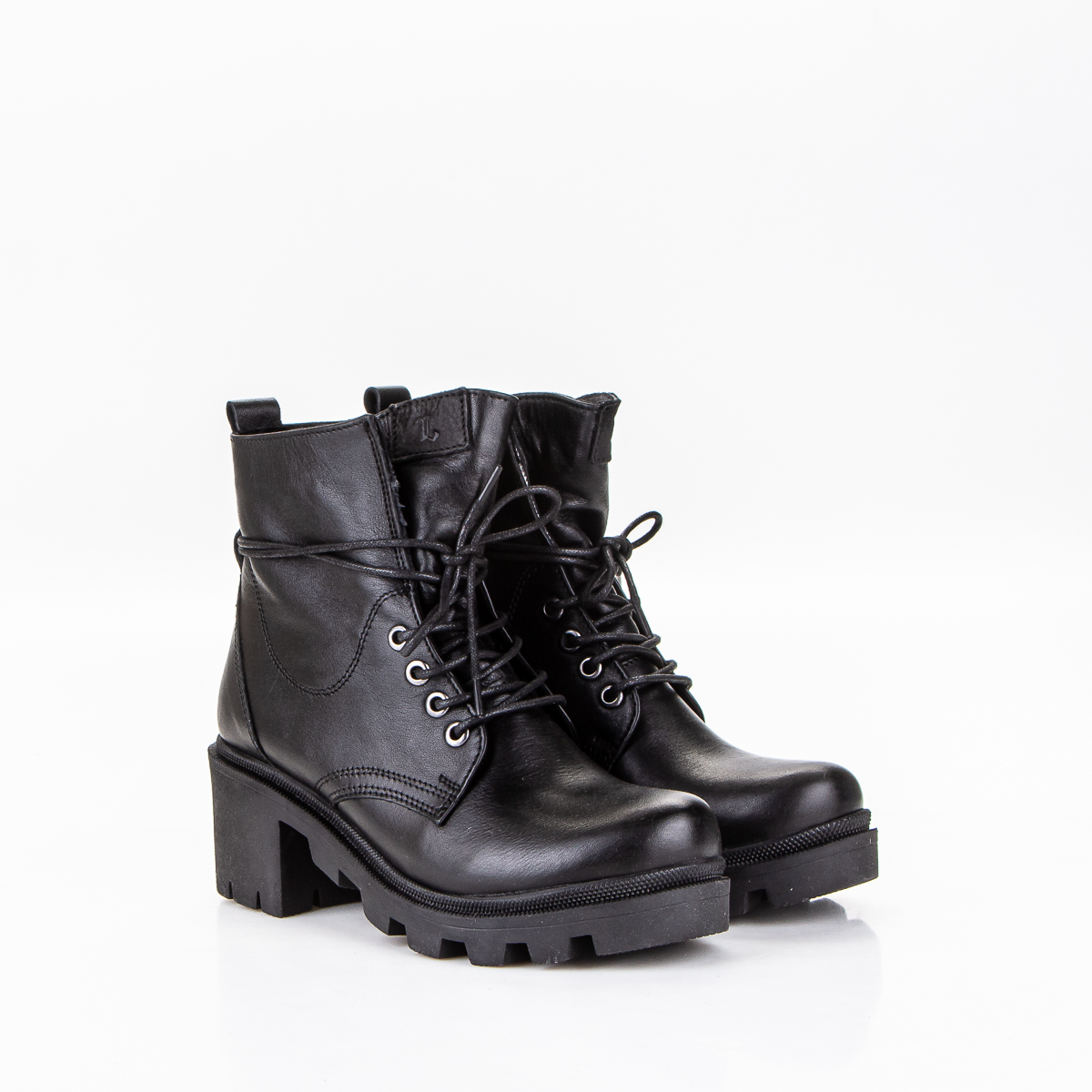 фото Ботинки женские lauf! 8726black черные 38 ru